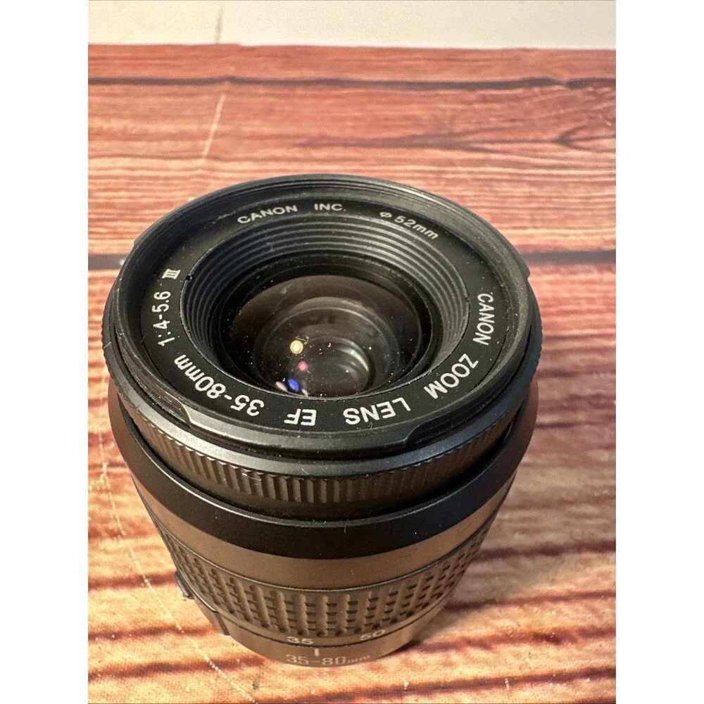 Canon Zoom lens EF 35-80mm f4-5.6 III Lens Canon EF (EOS) DEFECTIVE FOR PARTS